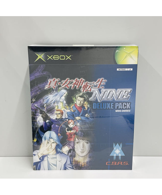 Shin Megami Tensei NINE Deluxe Pack (Xbox, Japan) — Brand New Unopened | Limited Edition Figure, Binder, Watch, ID Card Included
