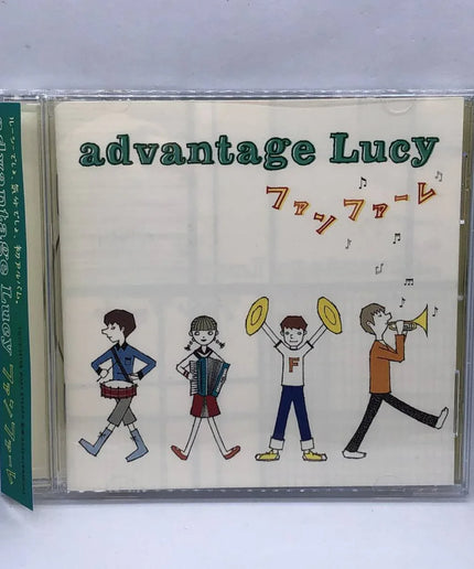 advantage Lucy Fanfare Japan CD with OBI Twee Pop - Picks Japan