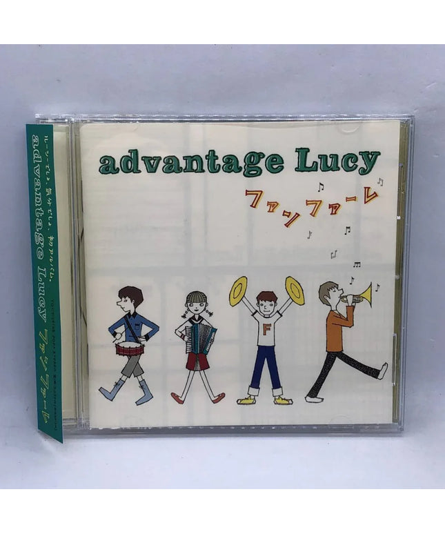 advantage Lucy Fanfare Japan CD with OBI Twee Pop - Picks Japan