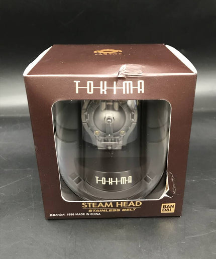Bandai TOKIMA Steam Head 1998 Transforming Robot Digital Watch – Vintage Japan, Unused
