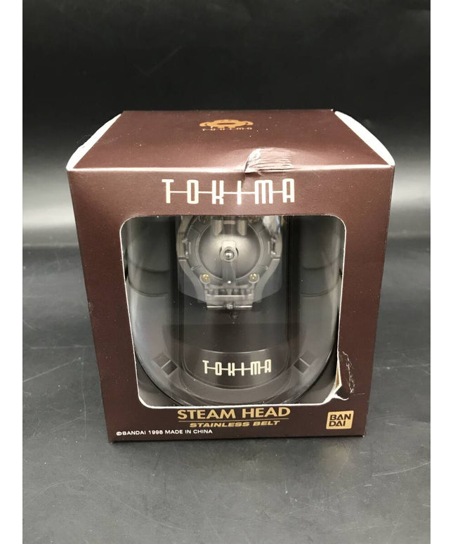 Bandai TOKIMA Steam Head 1998 Transforming Robot Digital Watch – Vintage Japan, Unused
