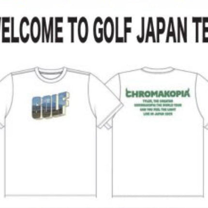 Tyler The Creator GOLFWANG WELCOME TO GOLF CITY TEE JAPAN Limited T-shirt