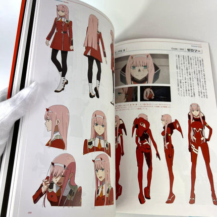 Darling in the Franxx Official Complete Material Book – 224-Page Art & Design Archive, Aniplex Japan (Used)