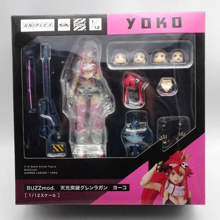 Tengen Toppa Gurren Lagann Yoko Littner 1/12 Figure BUZZmod. Replaceable ANIPLEX - Picks Japan