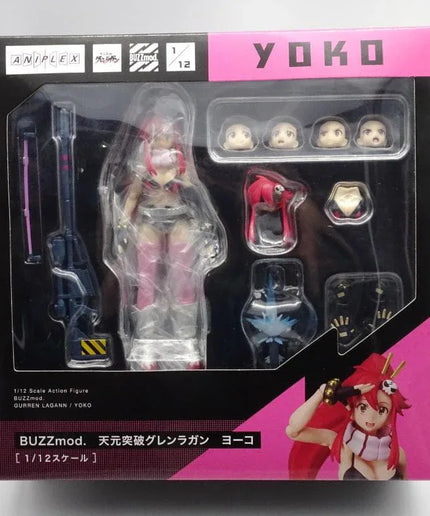 Tengen Toppa Gurren Lagann Yoko Littner 1/12 Figure BUZZmod. Replaceable ANIPLEX - Picks Japan