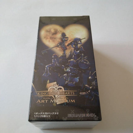 Kingdom Hearts Art Museum BOX Trading Card Collection Square Enix Factory Sealed