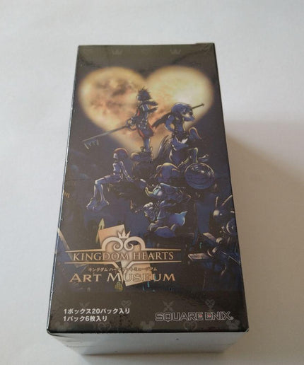 Kingdom Hearts Art Museum BOX Trading Card Collection Square Enix Factory Sealed