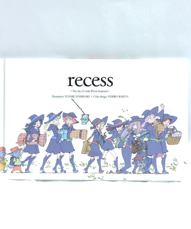 Recess: The Art of Little Witch Academia Art Book | Trigger Studio | Yusuke Yoshigaki Illustrations (Japan, 2017)