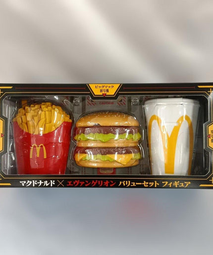 McDonald's x Evangelion Collabo Value Set Transformation Figure Lottery Edition Japan Exclusive