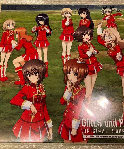 Girls Und Panzer Original Soundtrack 3LP Remaster Edition Picture Vinyl - Picks Japan