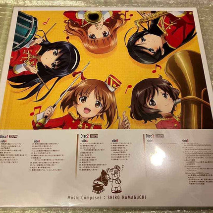 Girls Und Panzer Original Soundtrack 3LP Remaster Edition Picture Vinyl - Picks Japan