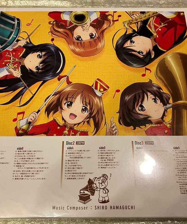 Girls Und Panzer Original Soundtrack 3LP Remaster Edition Picture Vinyl - Picks Japan
