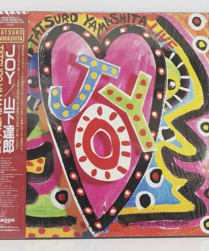 Tatsuro Yamashita Joy LIVE Moon Records Japan shrink VINYL 3LP with OBI