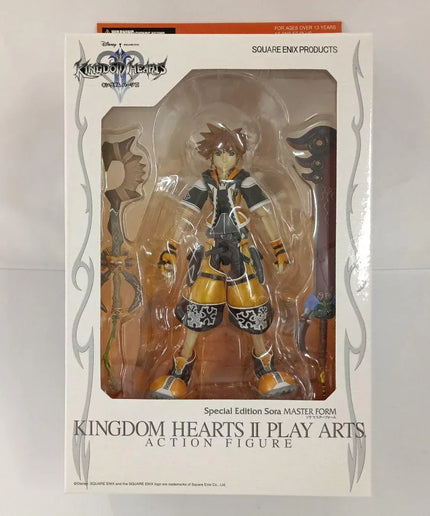 Authentic Play Arts Master Form Sora Kingdom Hearts II Figure Japan - Picks Japan