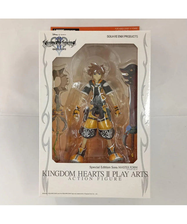 Authentic Play Arts Master Form Sora Kingdom Hearts II Figure Japan - Picks Japan