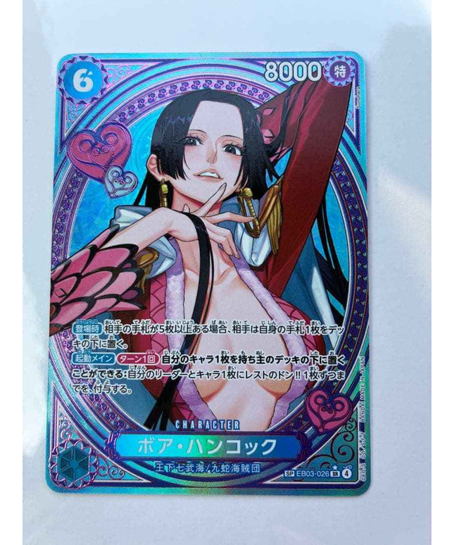 ONE PIECE Card Game Boa Hancock SP Extra Booster Heroines edition EB03 japanese - Picks Japan