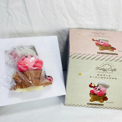 Kirby Cafe Limited Exclusive Rotating Music Box Hand Roll Song Green Greens from Japan