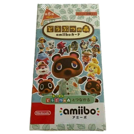 Animal Crossing Amiibo Card vol.5 Box Nintendo sealed (25packs) Japan series5 - Picks Japan