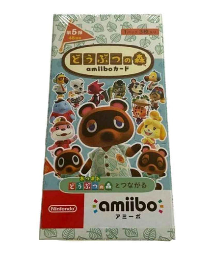 Animal Crossing Amiibo Card vol.5 Box Nintendo sealed (25packs) Japan series5 - Picks Japan