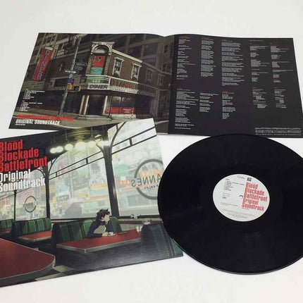 Blood Blockade Battlefront Vinyl Original Soundtrack LP Numbered - Picks Japan