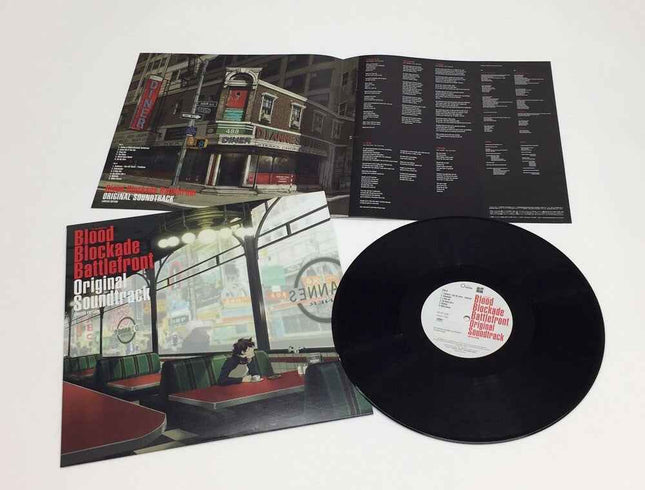Blood Blockade Battlefront Vinyl Original Soundtrack LP Numbered - Picks Japan