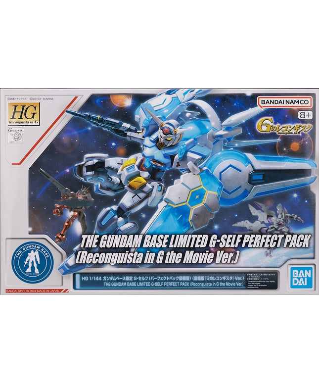 BANDAI HG 1/144 Gundam Base Limited G-Self (Perfect Pack Equipped Type)