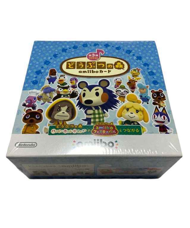 Animal Crossing amiibo Card Vol.3 x 50packs in box set JAPANESE） - Picks Japan