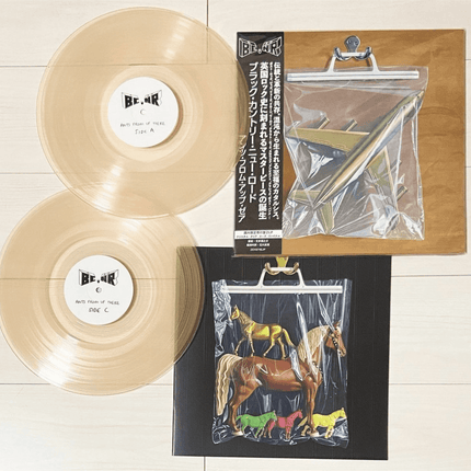 Black Country New Road Ants From Up There Crystal Clear Rose Colored Vinyl Japan Limited Edition - Picks Japan