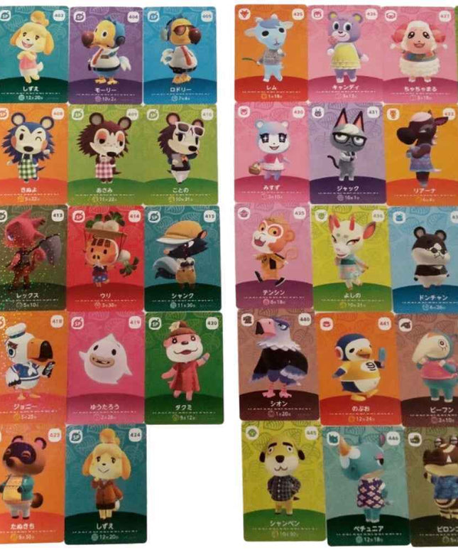 Animal Crossing amiibo card vol.5 x all 48 cards Japan - Picks Japan