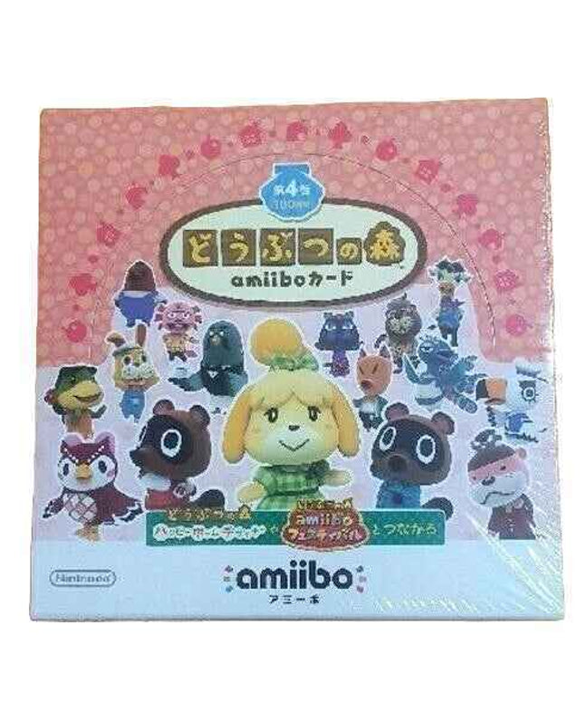 Animal Crossing amiibo Card Vol.4 x 50packs in box set JAPANESE - Picks Japan